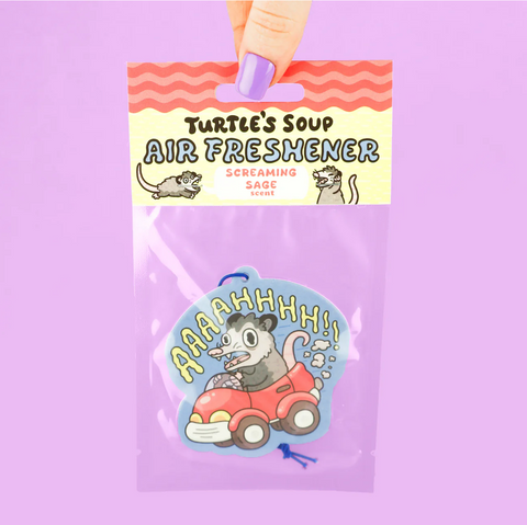 Panic Opossum Air Freshener