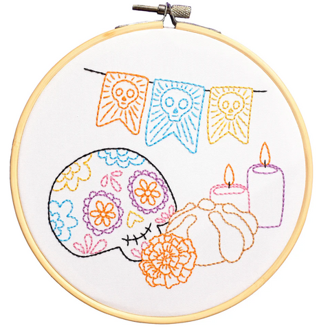 Día de Muertos Ofrenda Embroidery Kit