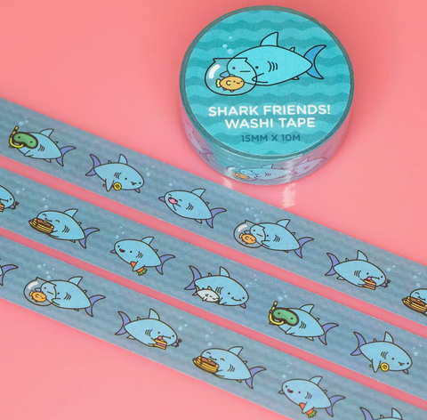 Shark Friends Washi Tape