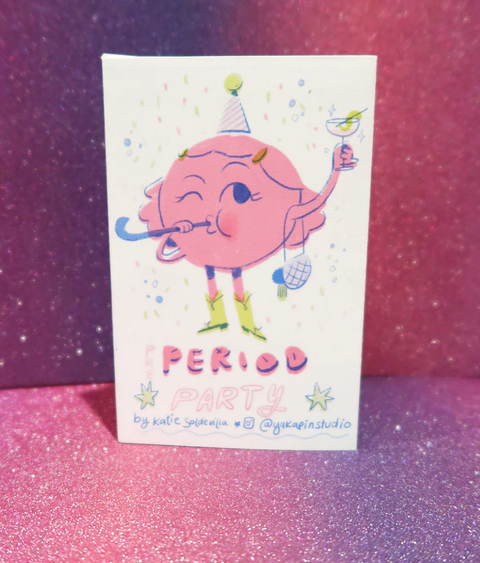 Pre Period Party Mini Zine