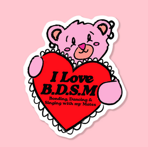 I love BDSM | Sticker