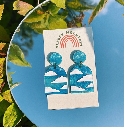 Cloud Arch Earrings