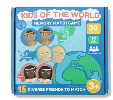 Kids of the World Memory Match Game