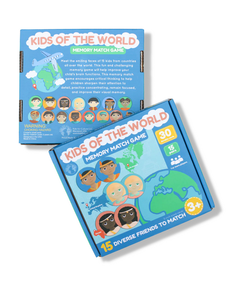 Kids of the World Memory Match Game