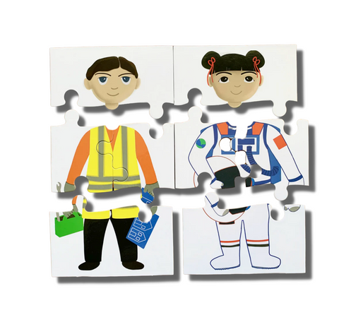 Career Kids: STEM Edition Puzzle + Stickers