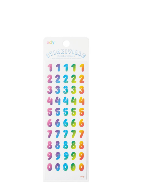 Rainbow Numbers - (2 Sheets)