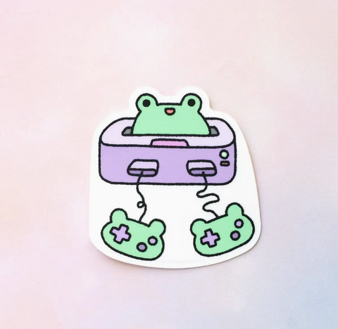 Game Frog Sticker