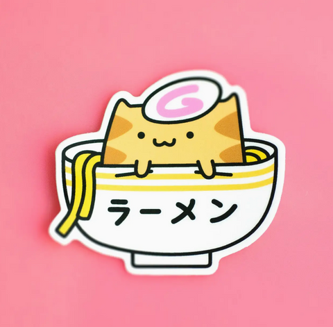 Ramen Cat Sticker