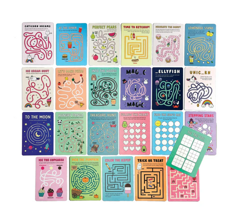 Mini Mazes Activity Cards