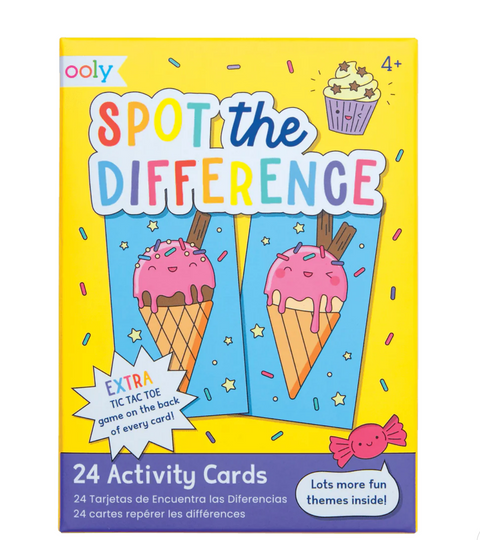 Spot the Difference Activity Cards