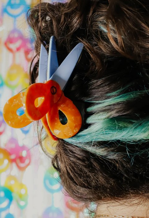 Scissors Hair Claw