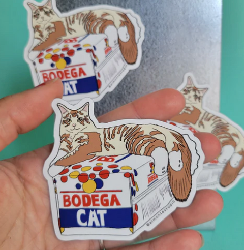 Bodega Cat Magnet