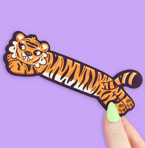 Long Tiger Bookmark