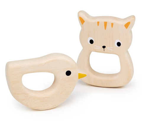 Bird & Kitten Teethers