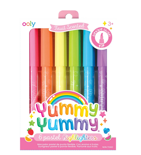 Yummy Yummy Scented Highlighters - Set of 6