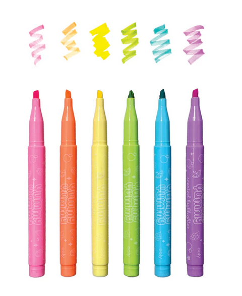 Yummy Yummy Scented Highlighters - Set of 6