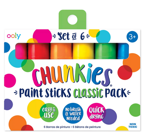 Chunkies Paint Sticks - Classic Pack - Set of 6