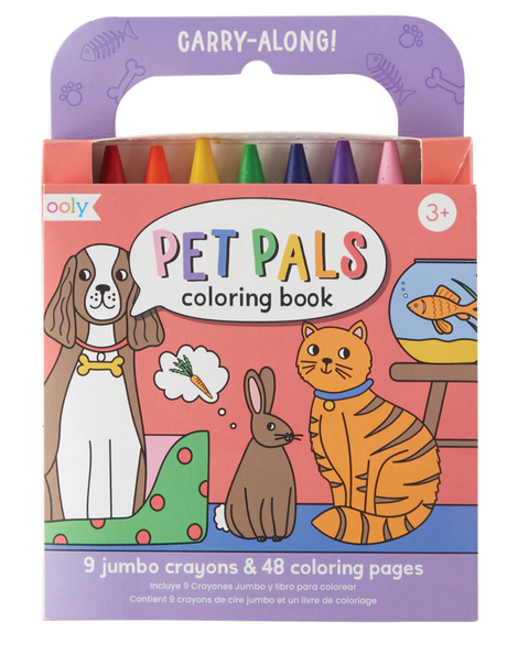 Carry-Along Pet Pals Coloring Book