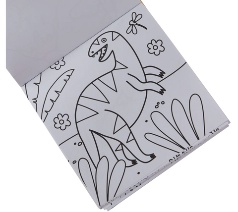 Carry-Along Dinoland Coloring Book