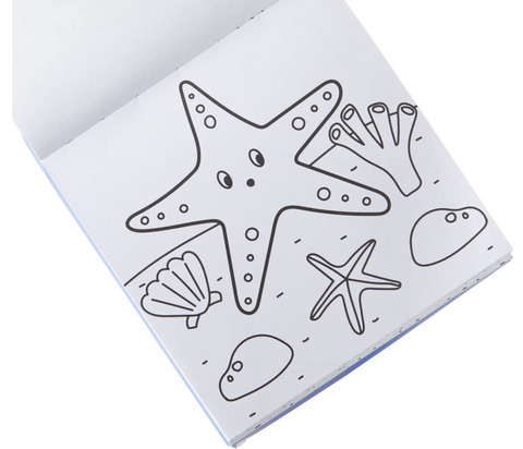 Carry-Along Sea Life Coloring Book