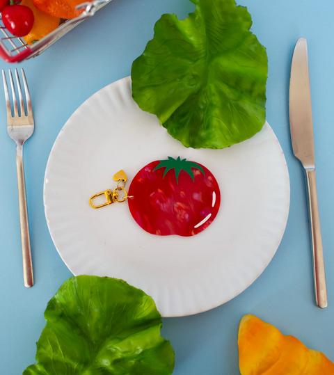 Tomato Keychain