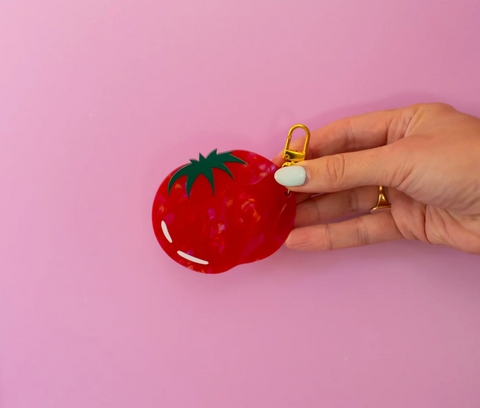 Tomato Keychain