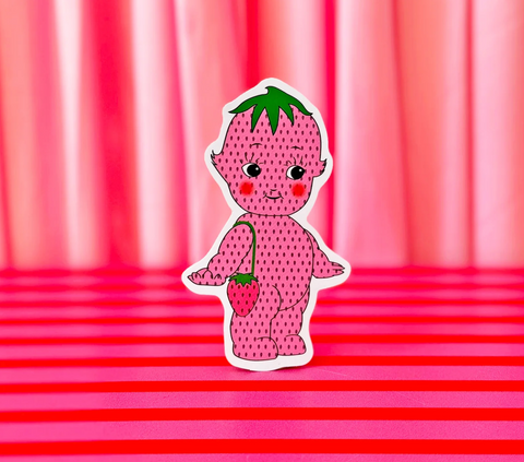 Strawberry Kewpie Sticker