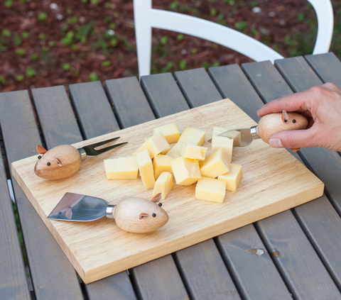 Mouse Cheese Knives