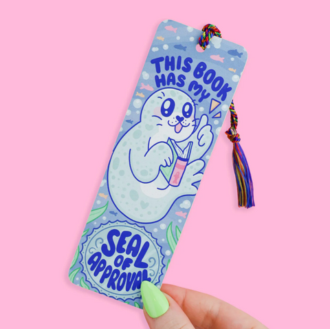 This Book Has My Seal of Approval  Bookmark