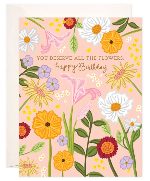 All The Flowers Card