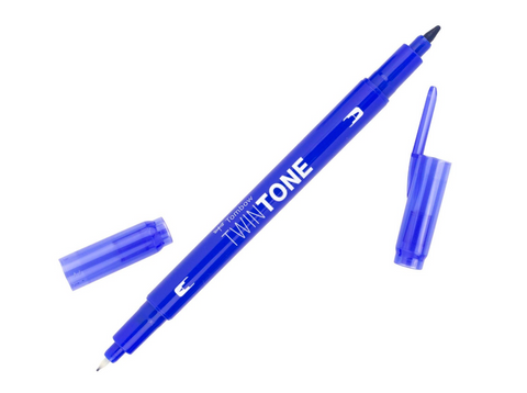 Tombow TwinTone Double-Sided Marker - Prussian Blue