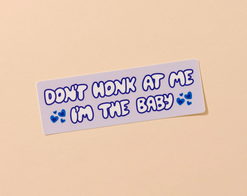 I'm The Baby Bumper Sticker