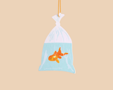 Goldfish in a Bag Air Freshener