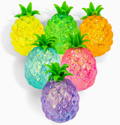 Pineapple Gummy 3D Fruits Sensory Squishy Toy