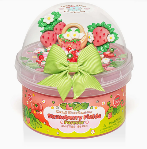 Strawberry Fields Forever Glitter Slime