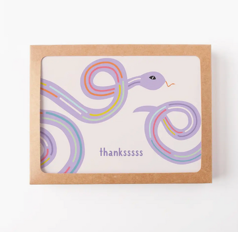 Thanksss | Snake Greeting Card Box Set