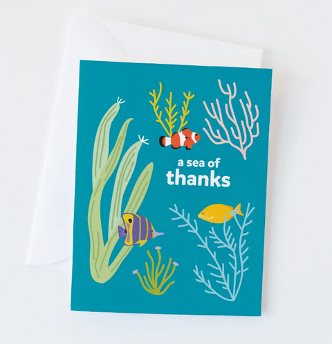 Sea of Thanks Greeting Card | Box Set