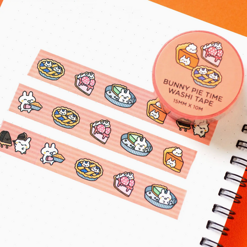 Bunny Pie Time Washi Tape