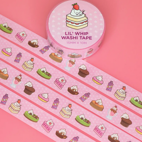 Lil' Whip Desserts Washi Tape