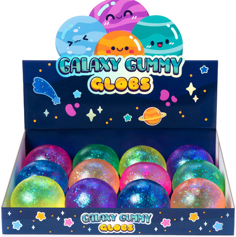 Galaxy Gummy Globs Squishy Ball