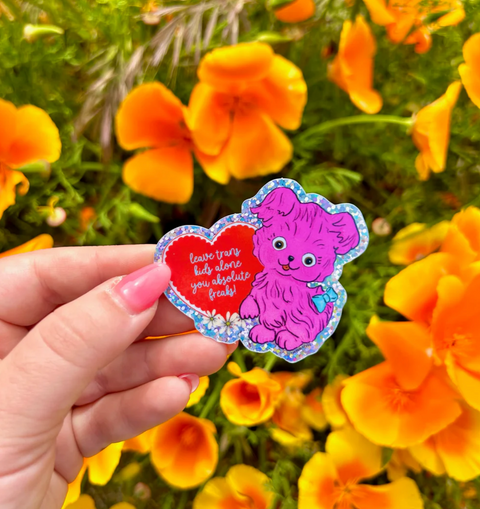 Leave Trans Kids Alone Sticker