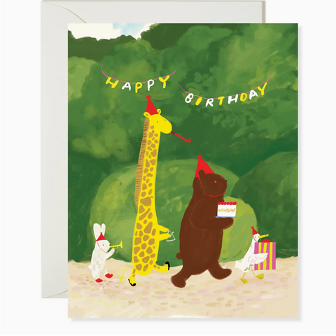 Birthday Parade Greeting Card