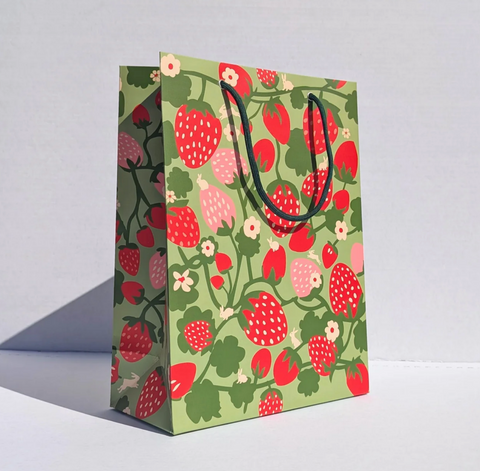 Gift Bag - Strawberry Garden