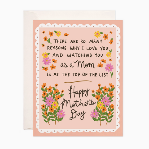 Watching You As A Mom Card