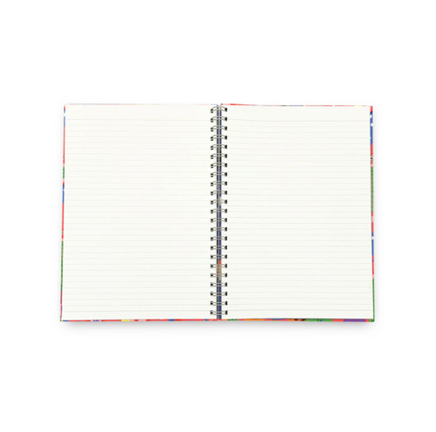 City Folk - Large Spiral Notebook