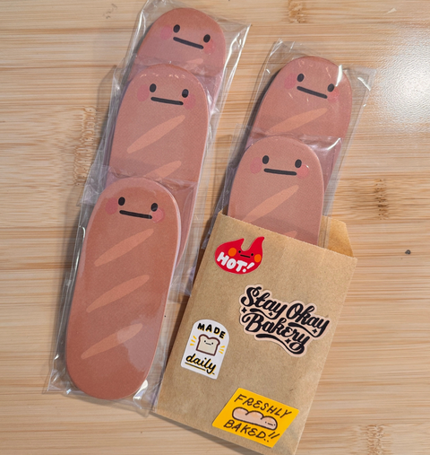 Baguette Memo Pad