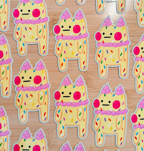Sprink Just Kinda Standing There... Sticker