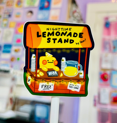 Lem's Lemonade Stand Sticker