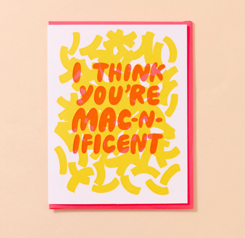Mac n Cheese Love Card