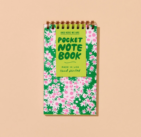 Aster Wildflower Pocket Notebook